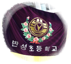 반성초등학교 깃발